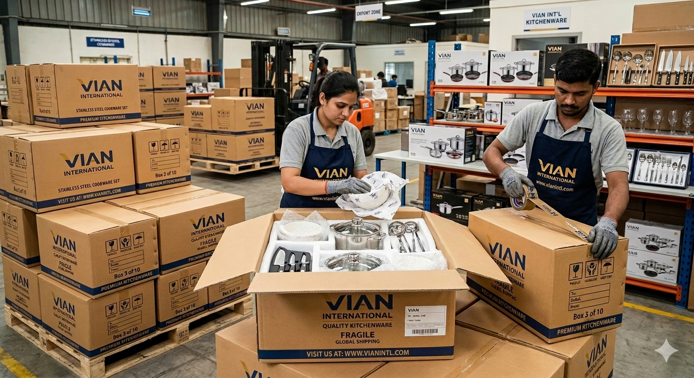 Vian International Warehouse - Quality Packaging