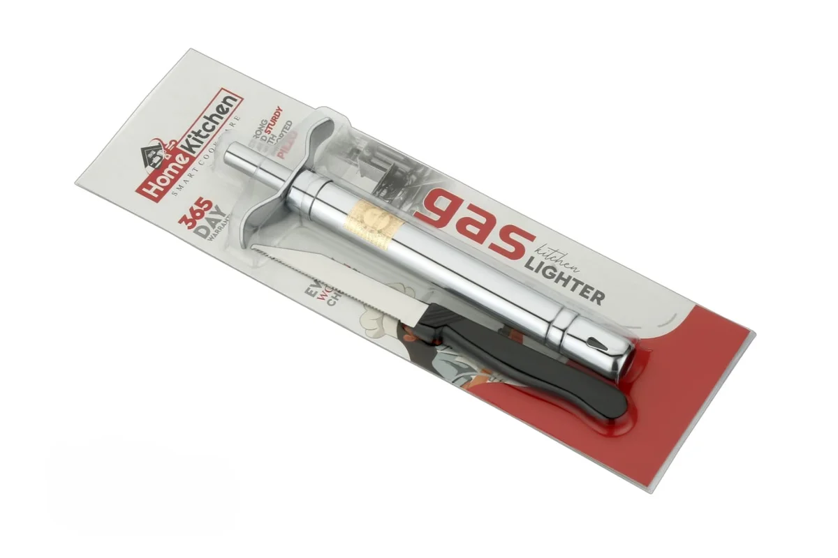Home Kitchen Lighter + Knife Set