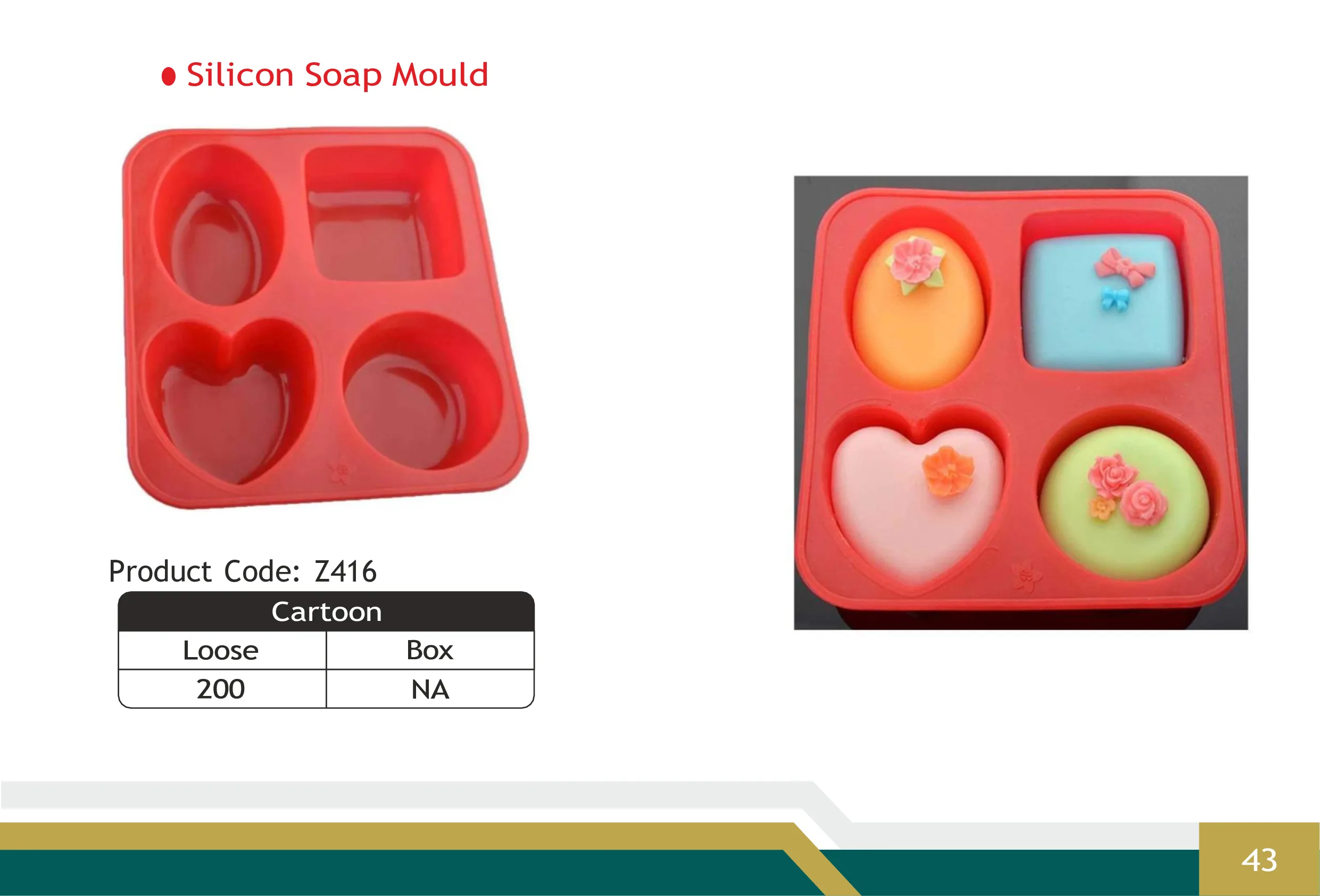 Silicon Soap Mould