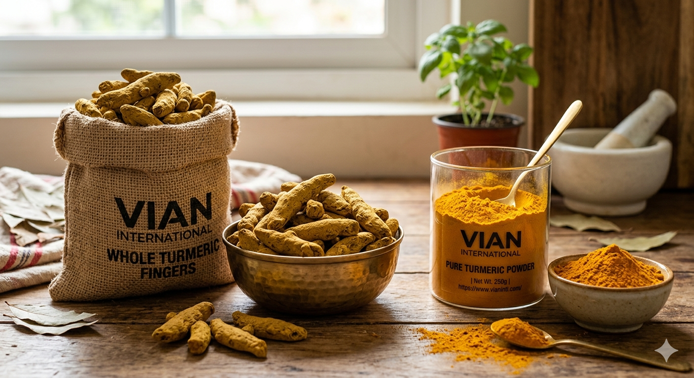 Whole Turmeric Fingers