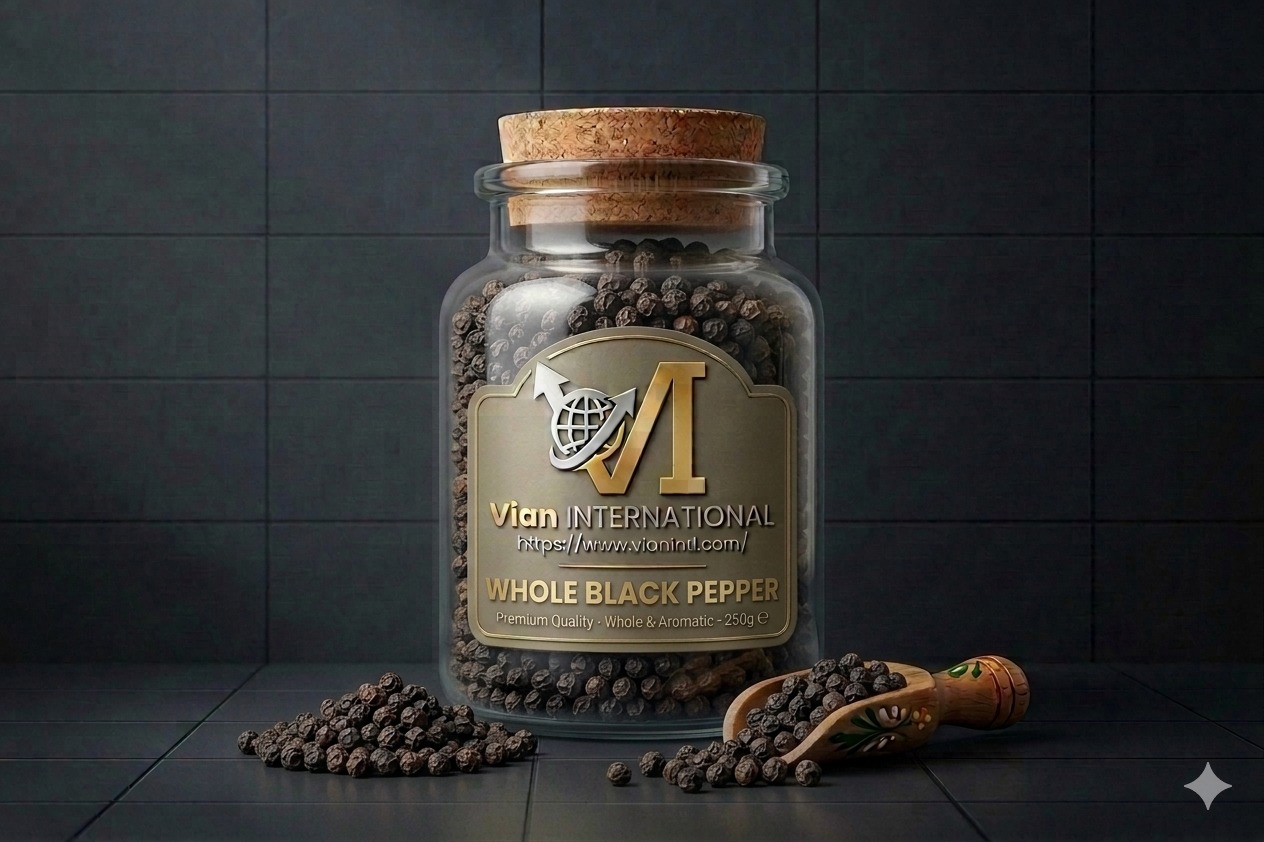 Whole Black Pepper (Kali Mirch)